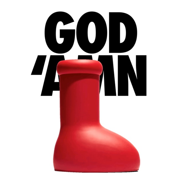 MSCHF Big Red Boot Sz 8 - Picture 1 of 3